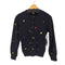 ディーアンドジードルチェアンドガッバーナ D&G DOLCE&GABBANA 00s 花柄 デザインクルーネックリブカーディガン レディース import:S