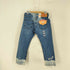 リーバイス Levis 501 WARP STRETCH BAEZ 14.04oz カットオフ ブリーチ加工デニムパンツ メンズ w33