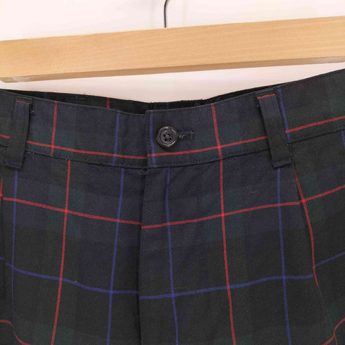 トリココムデギャルソン tricot COMME des GARCONS タックチェックスラックス レディース JPN:M