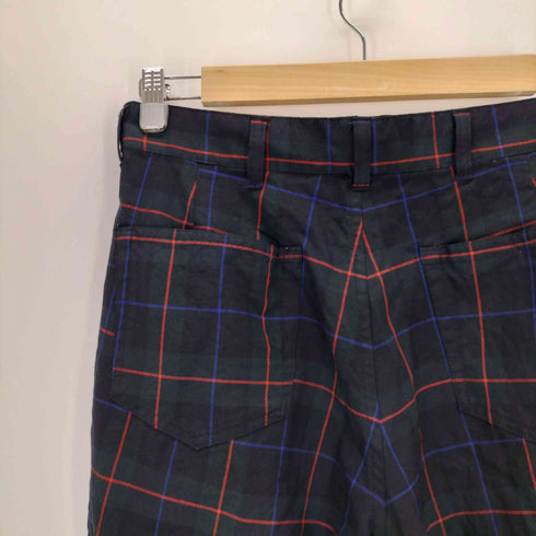 トリココムデギャルソン tricot COMME des GARCONS タックチェックスラックス レディース JPN:M