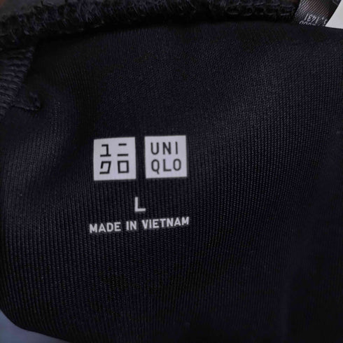 ユニクロ UNIQLO ドライスウェットトラックパンツ(丈標準68~70cm) レディース JPN:L