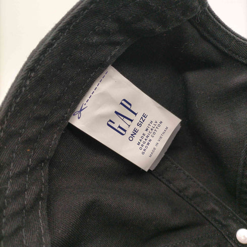 ギャップ Gap 25SS LOGO BBH ロゴ 刺繍 バックベルト 6パネル キャップ メンズ ONE SIZE