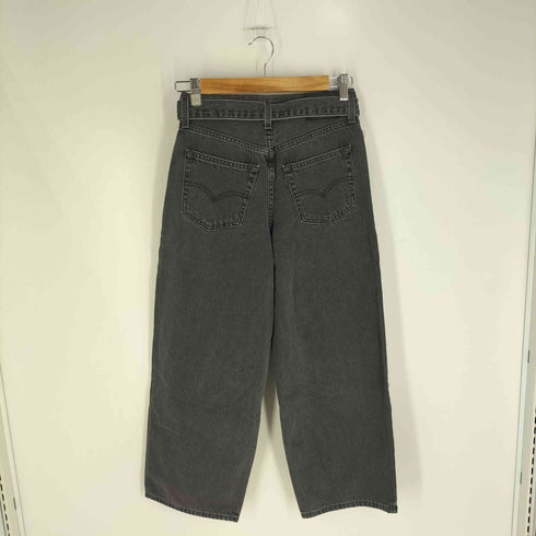 リーバイス Levis BELTED BAGGY ブラック LOSE CONTROL レディース US:25