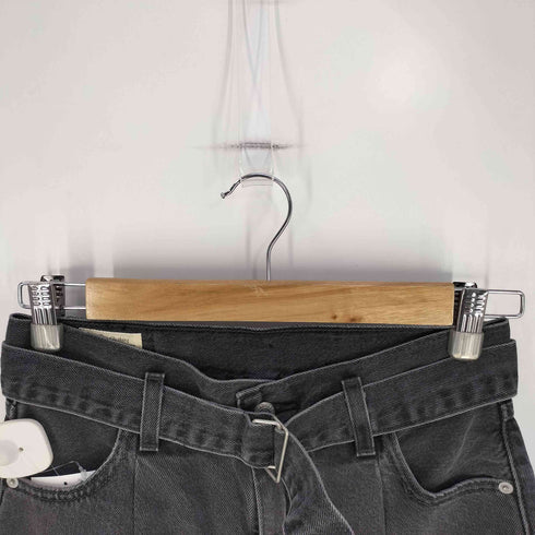 リーバイス Levis BELTED BAGGY ブラック LOSE CONTROL レディース US:25