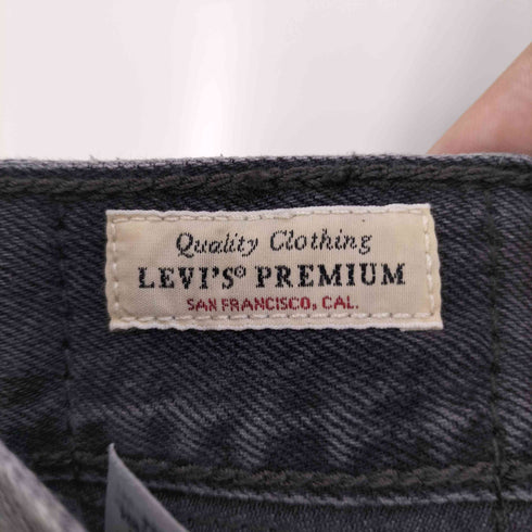リーバイス Levis BELTED BAGGY ブラック LOSE CONTROL レディース US:25
