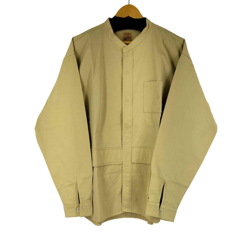 maden clothing バンドカラー シャツジャケット メンズ JPN:XL