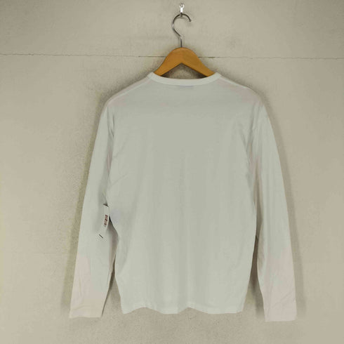 メゾンキツネ MAISON KITSUNE FOX HEAD PATCH REGULAR LONG-SLEEVED TEE-SHIRT メンズ XXS