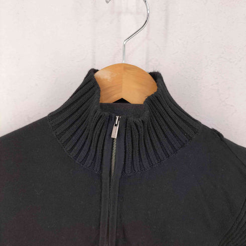 シーケーカルバンクライン ck Calvin Klein リブニット ハーフジップニット レディース M