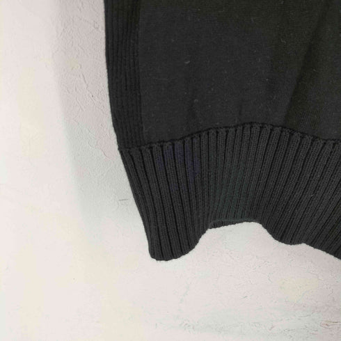 シーケーカルバンクライン ck Calvin Klein リブニット ハーフジップニット レディース M