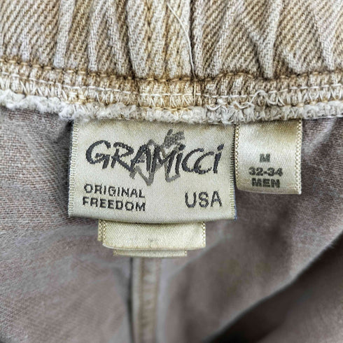 グラミチ GRAMICCI メキシコ製 ヘンプ クロップドパンツ メンズ JPN:M