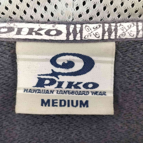 ピコ PIKO 90S ロゴ刺繍 パーカー メンズ import:M