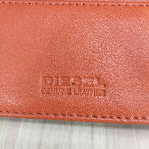 ディーゼル DIESEL ロゴプレートレザーカードケース メンズ