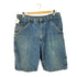 WRG JEANS CO デニムペインターハーフパンツ メンズ 印字消えのため不明