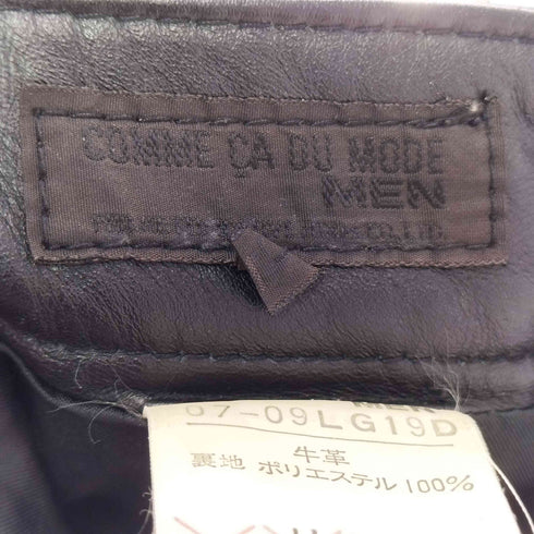 コムサデモードメン COMME CA DU MODE MEN 90s 5Pレザーパンツ メンズ