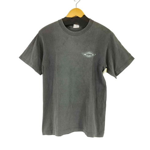 SIMS Since Biginning プリントクルネックTシャツ シングルステッチ メンズ