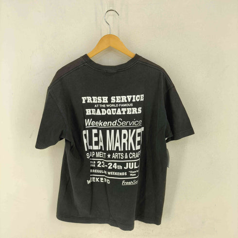 weekend service プリント Tシャツ street メンズ