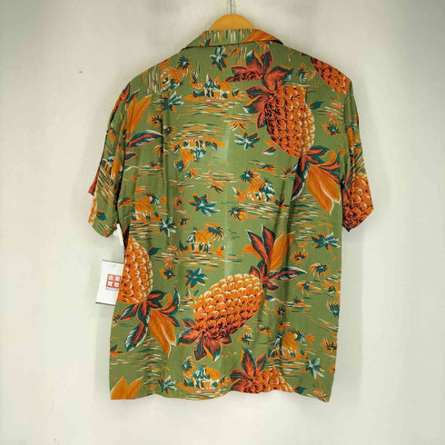 ドライボーンズ Dry Bones 90S レーヨン100 S/S アロハシャツ メンズ US:38
