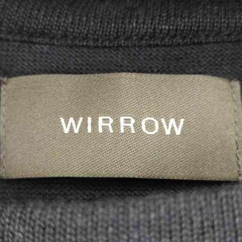 ウィロウ WIRROW LINEN COTTON HALF SLEEVE CUT&SEWN メンズ JPN:3
