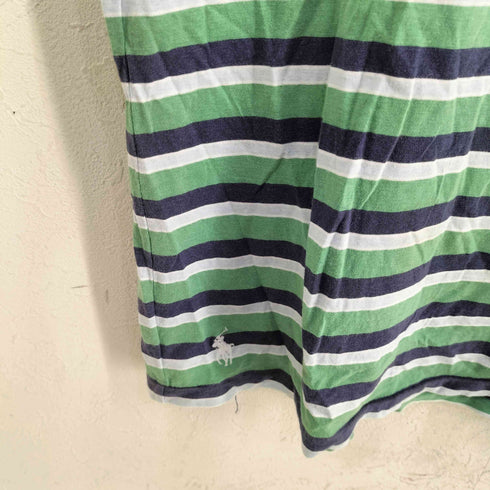 ポロバイラルフローレン Polo by RALPH LAUREN CUSTOM SLIMFIT ボーダーTシャツ メンズ import:L