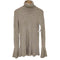 babaco 20AW CABLE EYELET TURTLE NECK SANDBEIGE ケーブル アイレット タートルネック ニット セーター レディース FREE