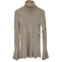 babaco 20AW CABLE EYELET TURTLE NECK SANDBEIGE ケーブル アイレット タートルネック ニット セーター レディース FREE
