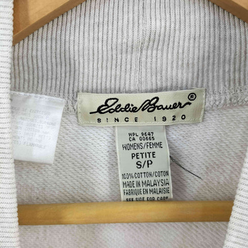 エディーバウアー Eddie Bauer 白タグ モックネックスウェット メンズ S/P