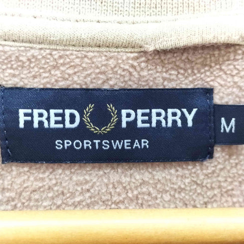 フレッドペリー FRED PERRY EMBROIDERED SWEATSHIRT レディース import:M