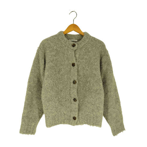 ビューティーアンドユースユナイテッドアローズ BEAUTY & YOUTH UNITED ARROWS 23AW ウールアルパカブレンド ブークレニットカーディガン レディース