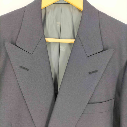 バーバリーズ BURBERRYS TASMANIA WOOL 金ボタン ダブルテーラード ジャケット メンズ 96-84-180