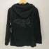 オベリスク Obelisk 00s Y2K archive Butterfly Hoodie 蝶 バタフライ 変形ジップ ジップアップ パーカー メンズ JPN:S