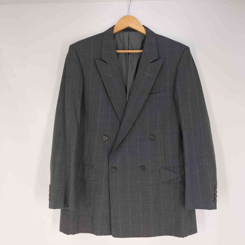 バーバリーズ BURBERRYS ウール ダブルテーラードジャケット 2タックスラックス セットアップ メンズ 96-84-180