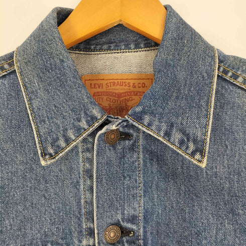 リーバイス Levis 90S 日本製 3rd復刻 BIGE 71557-0208 デニムトラッカージャケット メンズ 38