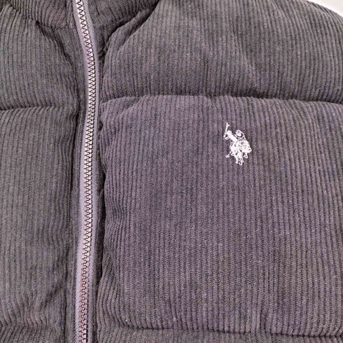ユーエスポロアッスン U.S.POLO ASSN コーデュロイ中綿ジャケット レディース FREE