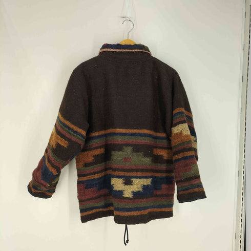 グアテマラ製 ネイティブ柄 ウール ジャケット メンズ import:S