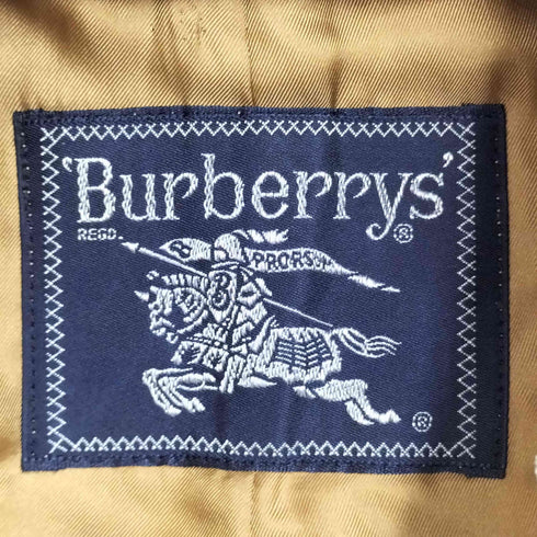 バーバリーズ BURBERRYS 90S 玉蟲 裏地ノヴァチェック トレンチコート メンズ