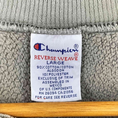チャンピオン Champion 90S 刺繍タグ REVERSE WEAVE ロゴ刺繍 スウェットトップス メンズ import:L