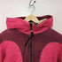 オベリスク Obelisk 00s Y2K archive Velour Zip Hoodie ベロア 切替 ダブルジップ ジップアップ パーカー メンズ JPN:S