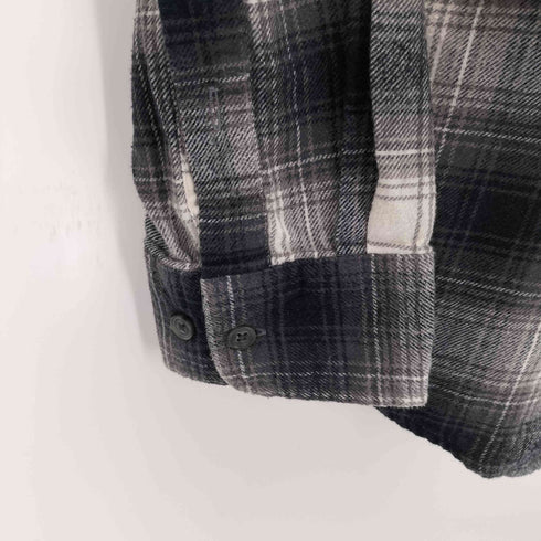 クラフトアンドバロー Croft&Barrow コットンL/S チェックネルシャツ メンズ JPN:M