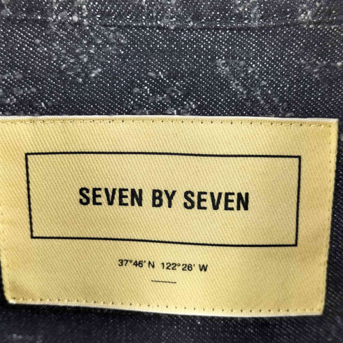 セブンバイセブン SEVEN BY SEVEN パンチング ジップジャケット メンズ JPN:L