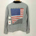 ジャックローズ JACKROSE 00s UK ロックバンド クルーネック ダメージ スウェット メンズ JPN:3