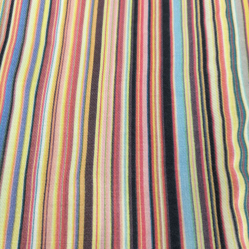 ポールスミス Paul Smith ウール100% マルチストライプ ストール メンズ