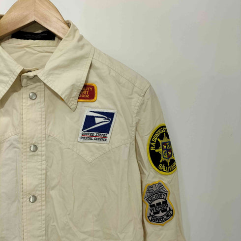 ジェネティックマニュピュレイション Genetic Manipulation 00s Y2K マルチワッペン ウエスタン シャツ メンズ JPN:M