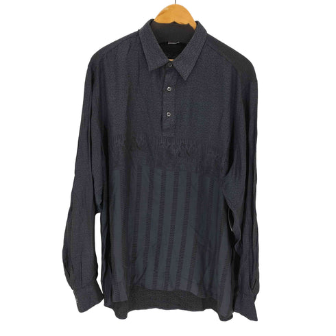 A.M.&COMPANY ハーフボタン総柄L/S シャツ メンズ JPN:XL