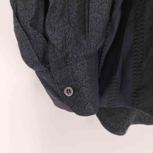 A.M.&COMPANY ハーフボタン総柄L/S シャツ メンズ JPN:XL