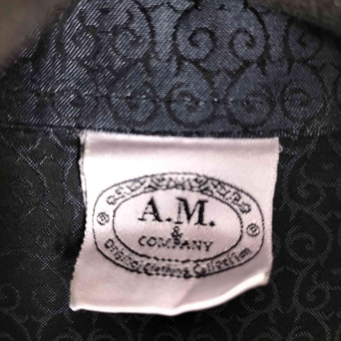 A.M.&COMPANY ハーフボタン総柄L/S シャツ メンズ JPN:XL