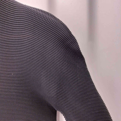 ミーイッセイミヤケ me ISSEY MIYAKE STRETCH PLEATS ハイネック カットソー レディース