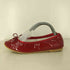 KURUN Pauline -Enamel Red バレエシューズ レディース JPN:24