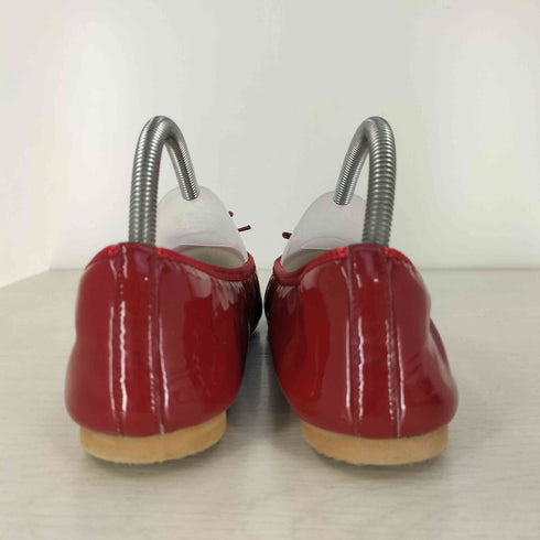 KURUN Pauline -Enamel Red バレエシューズ レディース JPN:24