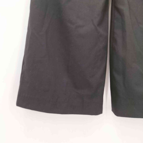 ジップフライ フラットポケット ワイドスラックスパンツ メンズ