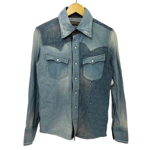 アユイテ AYUITE 00s Y2K archive 切替 デニム ウエスタンシャツ メンズ